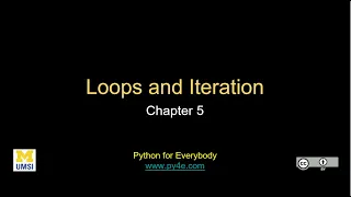 Chapter 5 - Loops and Iteration