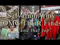 Thrifting Salvation Army OMG That Top Meeting Subscriber