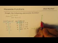 How to sketch piecewise function with Table of values Quadratic and Linear