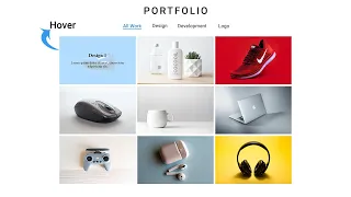 Responsive Portfolio Filterable Image Gallery Using HTML CSS JavaScript