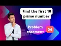 Find a first 10 prime numbers