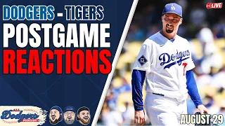 Dodgers Get Walked Off On in Detroit Snell Shoves Offense is a No Show