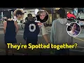 Download Lagu This Rare Clip! Jin, RM \u0026 Jimin Spotted in the SAME Street at Night?!