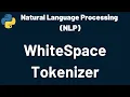 Natural Language Processing White Space Tokenizer Natural Language Processing NLP Python