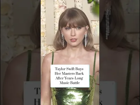 Taylor finally owns her masters again!! #taylorswift #taylorsversion #taylorswifteras #viralvideo