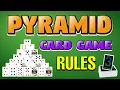 How to Play Pyramid Solitaire Card Game