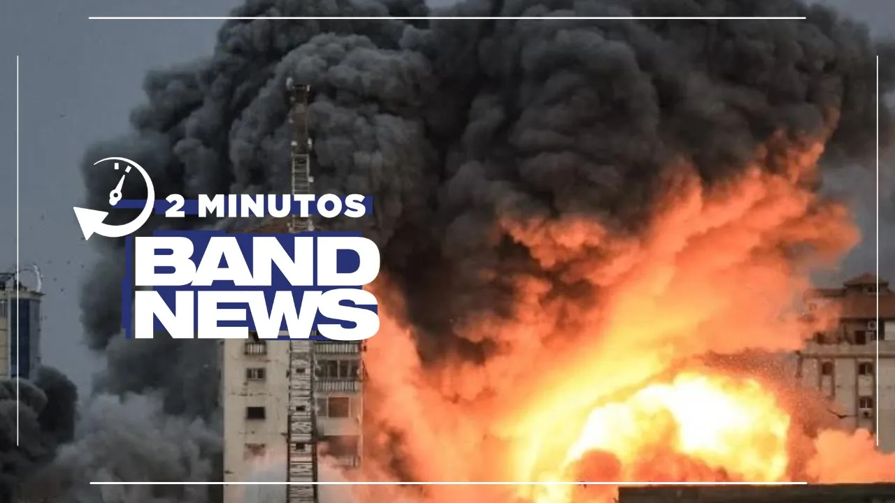 BandNews em 2 Minutos (09/10/23 - Manhã) 3º dia de conflito em Israel começa com novos bombardeios
