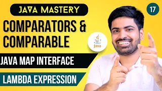 Java Comparators Comparable Java Map Interface in Hindi