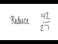 Fractions Simplify