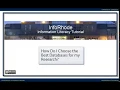 How Do I Choose the Best Databases for My Research