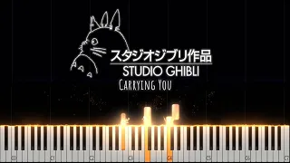 Download Carrying You (From “Laputa Castle in the Sky”) Piano Tutorial Synthesia MP3