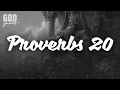 Proverbs 20 NIV Bible Bible Reading Scriptures God Quotes
