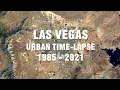 Urban growth of Las Vegas 1985 - 2021