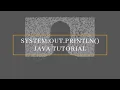 System out println Display Java Tutorial