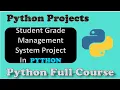 Student Grade Management System Using Python Python Projects