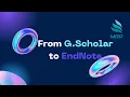 How to import results from Google Scholar to EndNote
