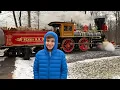 Going on a Christmas Train Ride