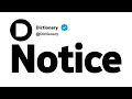 Notice Antonyms Opposite Words