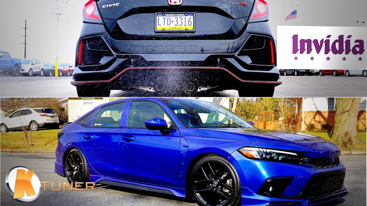 My 2022 Honda Civic 2.0L gets Ktuner & 21 Type R gets Invidia Gemini R400 Exhaust with Titanium Tips