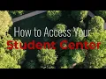 Access Your Student Center