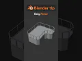 Easy Fence in 8s Skin Modifier Blender tip