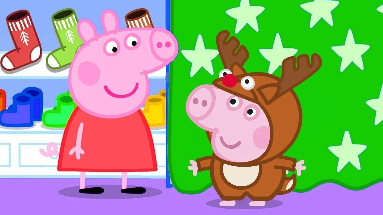 Peppa Pig Português Brasil ???? O primeiro Natal da Peppa ???? HD | Desenhos Animados
