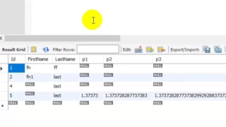 Difference between FLOAT DOUBLE and DECIMAL in MySQL