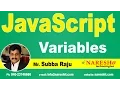JavaScript Variables JavaScript Tutorial Mr Subba Raju