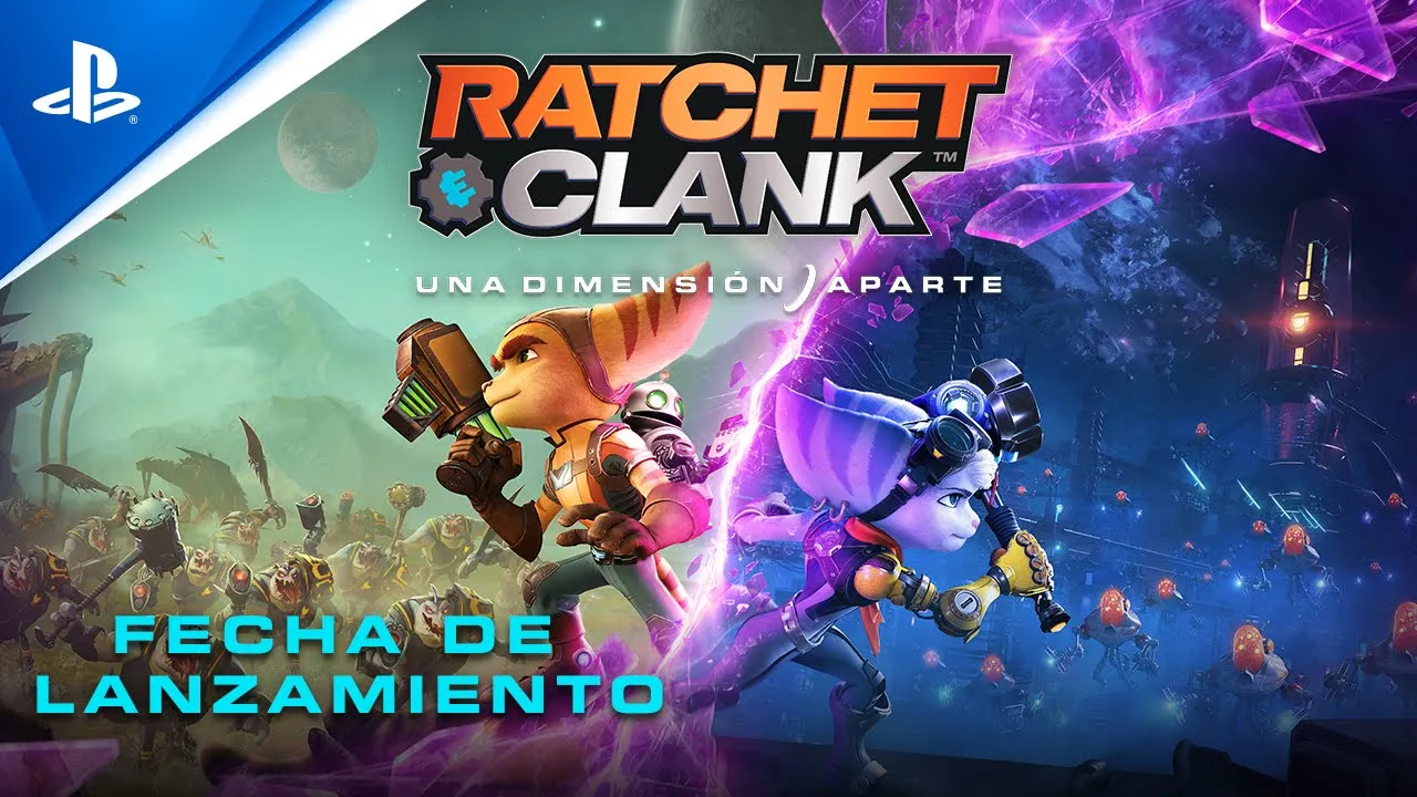 RATCHET & CLANK: UNA DIMENSIÓN APARTE - Tráiler PS5 Fecha de lanzamiento | 4K | PlayStation España