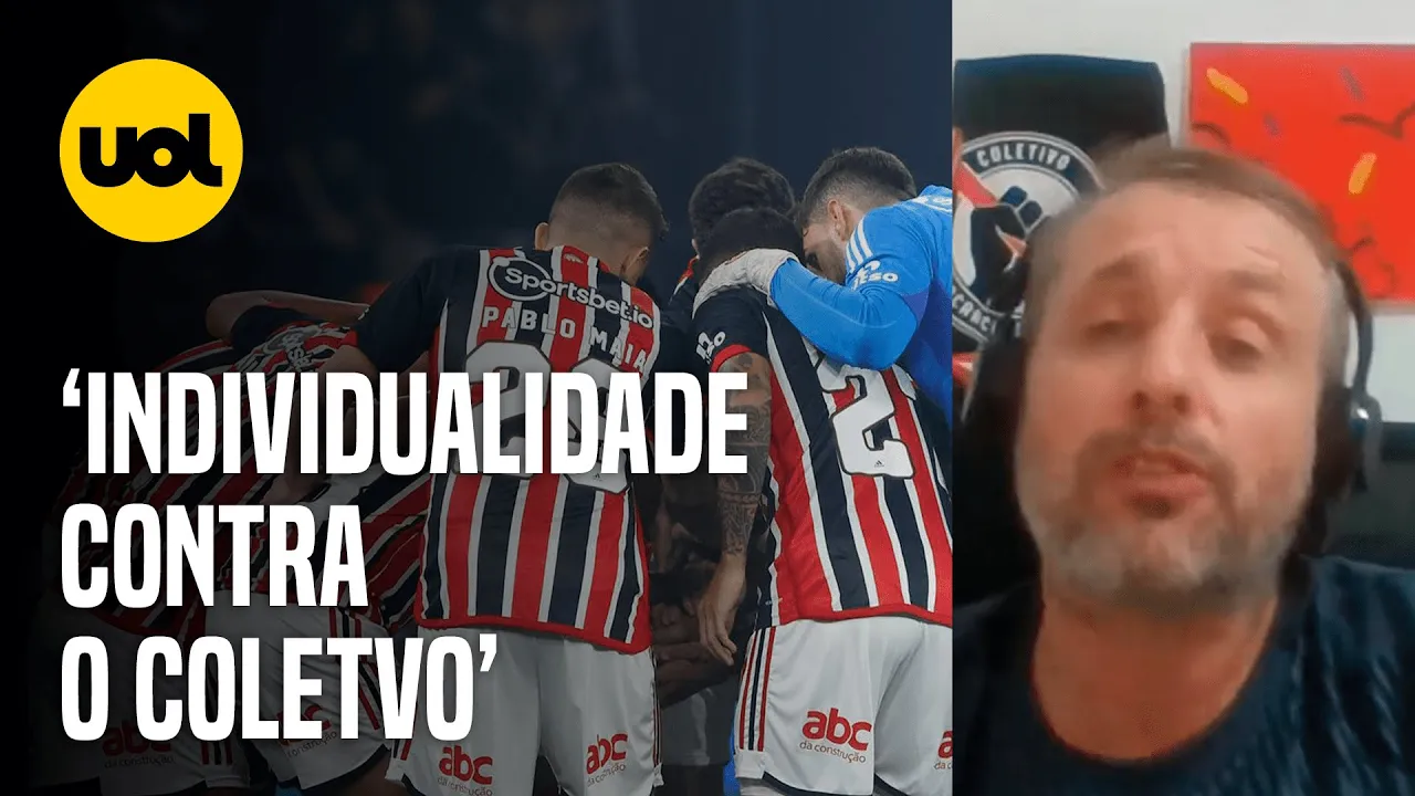 'SÃO PAULO TEM MAIS TIME QUE O CORINTHIANS, MAS NÃO TEM NINGUÉM QUE DECIDE', DIZ VITOR GUEDES