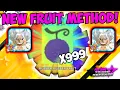 NEW UPDATE New Best Rubber Fruit Method to Get Luffy 7 Star Freedom Raid