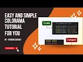 Get coloured outputs in your code Colorama Module - Tutorial Source Code Python English