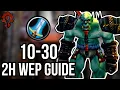 Horde Warrior 2H Weapon Guide 10-30 WoW Classic