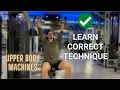 Beginner s Guide To Gym Machines Part 1 Upper Body Resistance Machines How To Use Them
