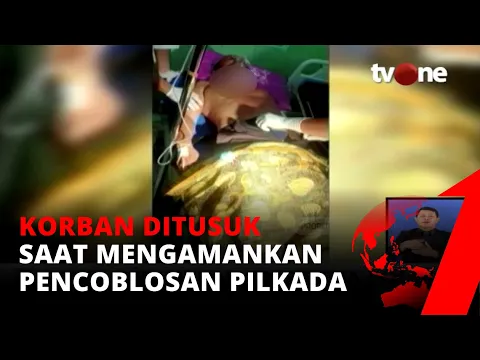 Seorang Anggota Polisi di Bengkulu Ditusuk Saat Mengamankan Pencoblosan Pilkada | tvOne
