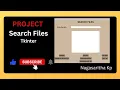 T - 51 PROJECT Search Files in a particular path in Tkinter
