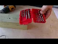 How to use a Screw Extractor Set - (Remove broken or stripped screws)