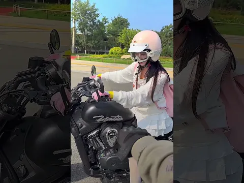 Surprise fist bump 🤭 #viral #funny #motovlog #trending #top #motorcycle #bike #bikelover #shorts
