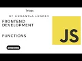 JavaScript Tutorial for Beginners Functions in JavaScript