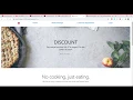 Assignment 2 Meal Delivery Website - Demonstration