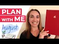 Plan with Me for August The Final Wedding Countdown Begins