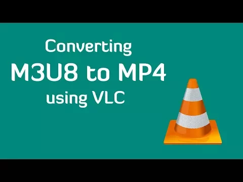 Download MP3 Convert m3u8 to mp4 using VLC