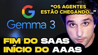 NOVA IA Gemma 3, o FIM do SaaS e o FUTURO dos negócios
