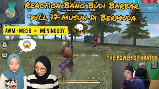 Download REACTION SERU BANG BUDI MENGGILA PAKAI AWM + M82B MUSUH AUTO BALEK LOBY MP3