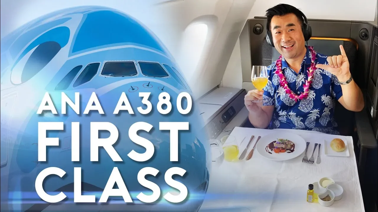 ANA A380 Flying Honu First Class Suite Honolulu Tokyo