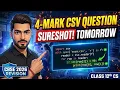 The Sureshot 4-Mark CSV Programming Question for Tomorrow s Board Exam Class 12th CS CBSE 2026