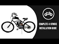 How to install a Ghost Racer 7G 49cc 4-Stroke Bicycle Engine Kit