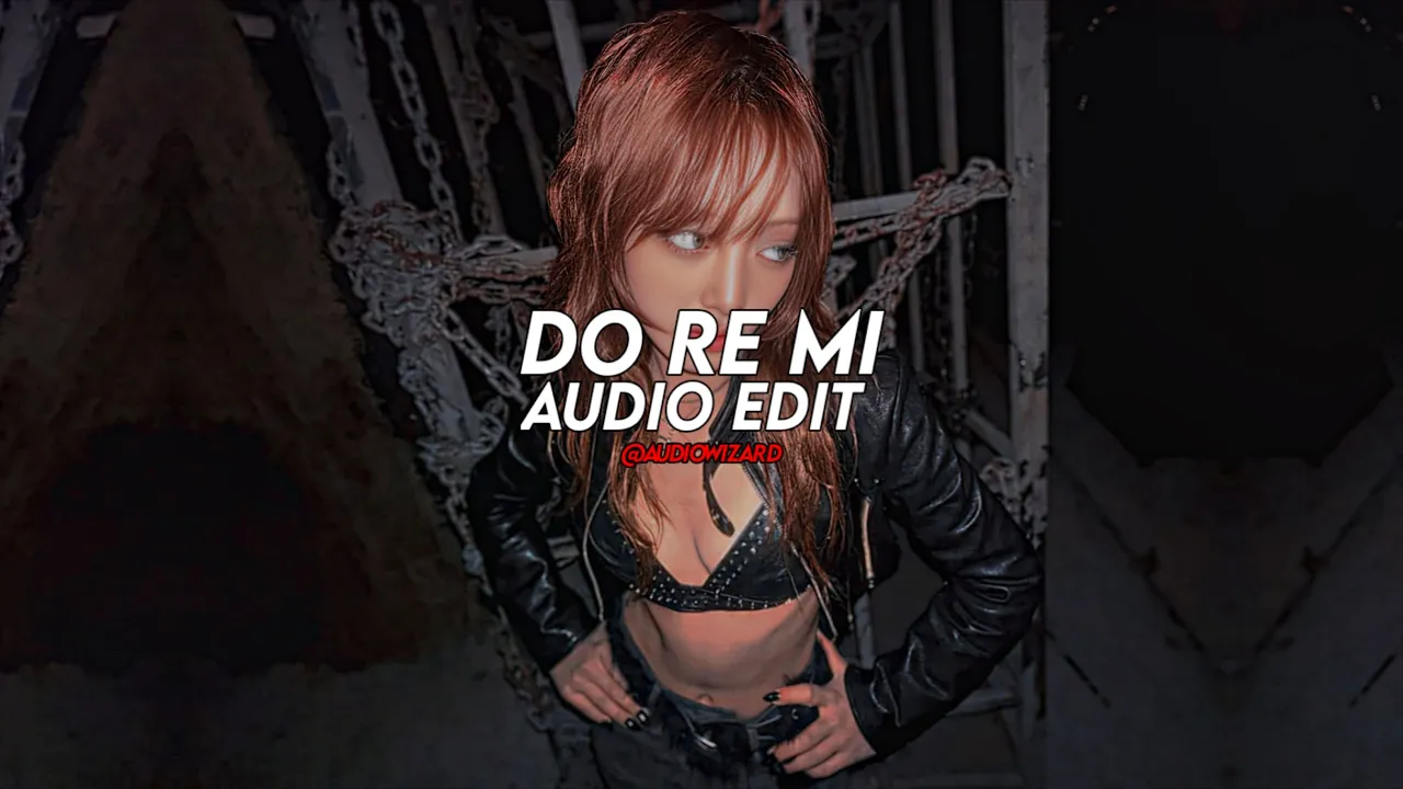 Do Re Mi - Blackbear (overlapped/tiktok version) | (Edit Audio) | Prod.AudioWizard