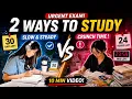 2 Ways to Study When You Have 1 Month vs 1 Night Science-Backed Study Techniques AI Tools
