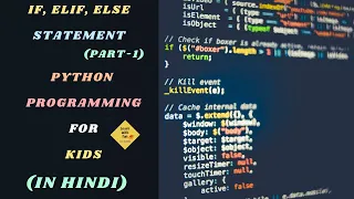 If-Elif-Else Statement in Python in Hindi Python Coding Tutorial for Kids 13 Learn With Fun